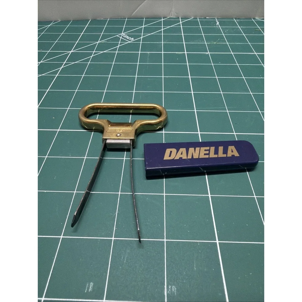 Franmara Two Prong Cork Puller; Italy Has DANELLA printed‎ On It